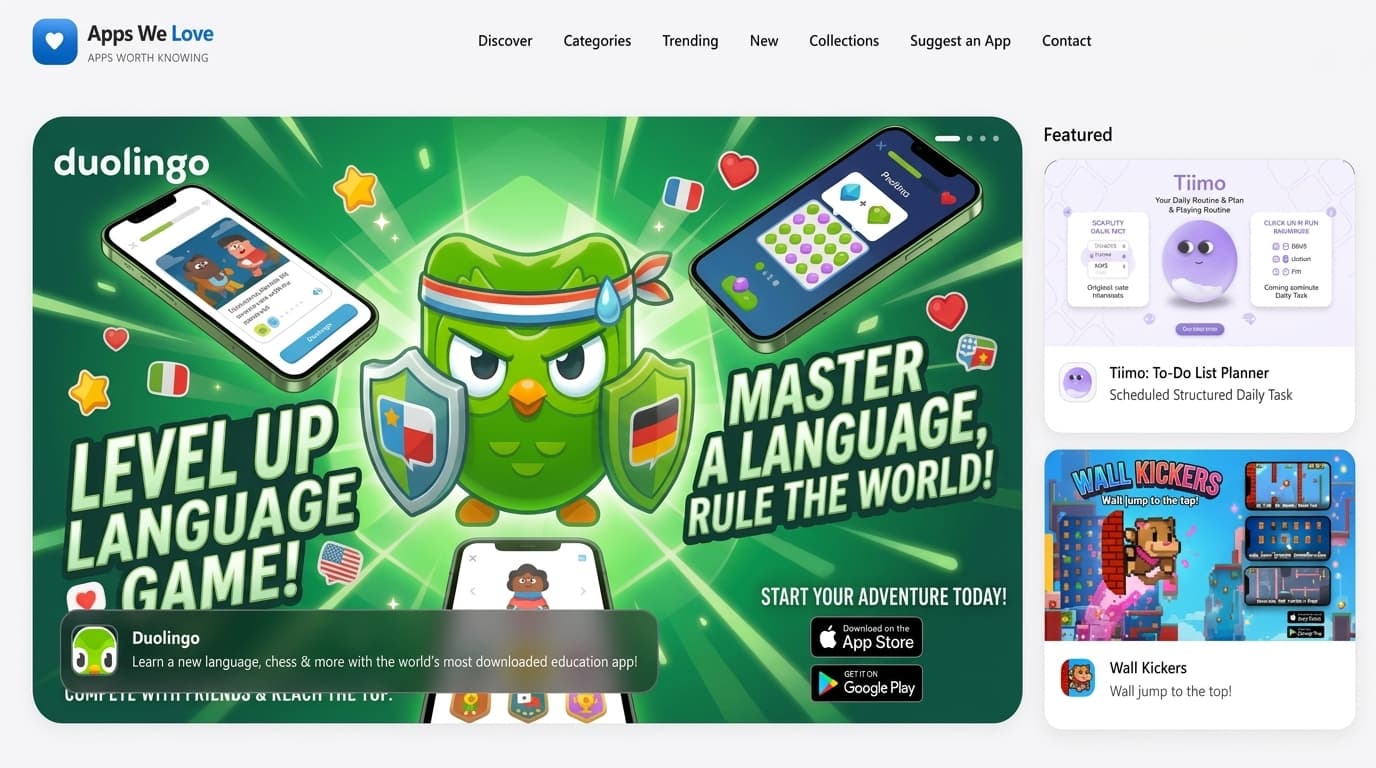 Preview of the Apps We Love store